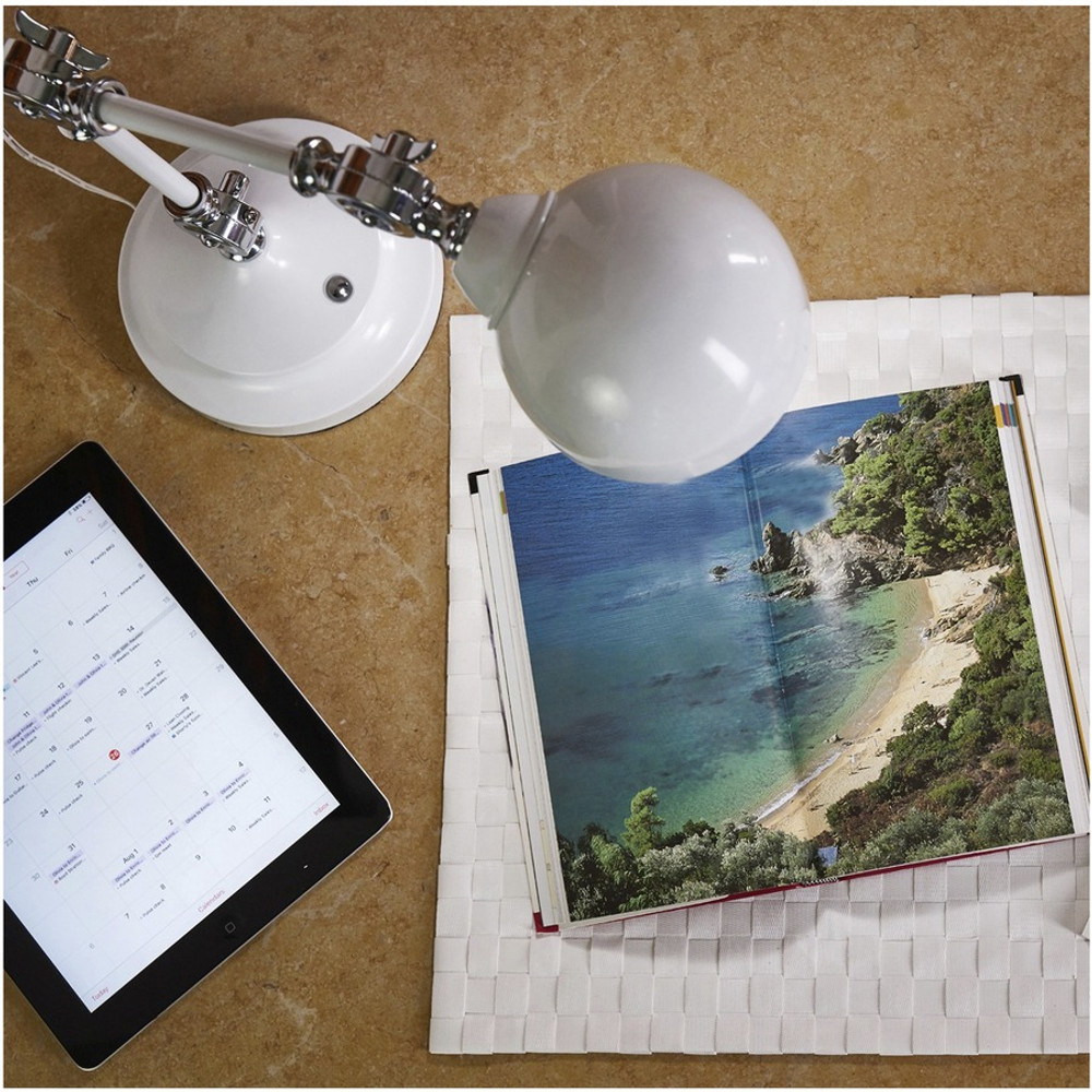 OttLite Technology OttLite F1485009SHPR OttLite Wellness Series Revive LED Desk Lamp