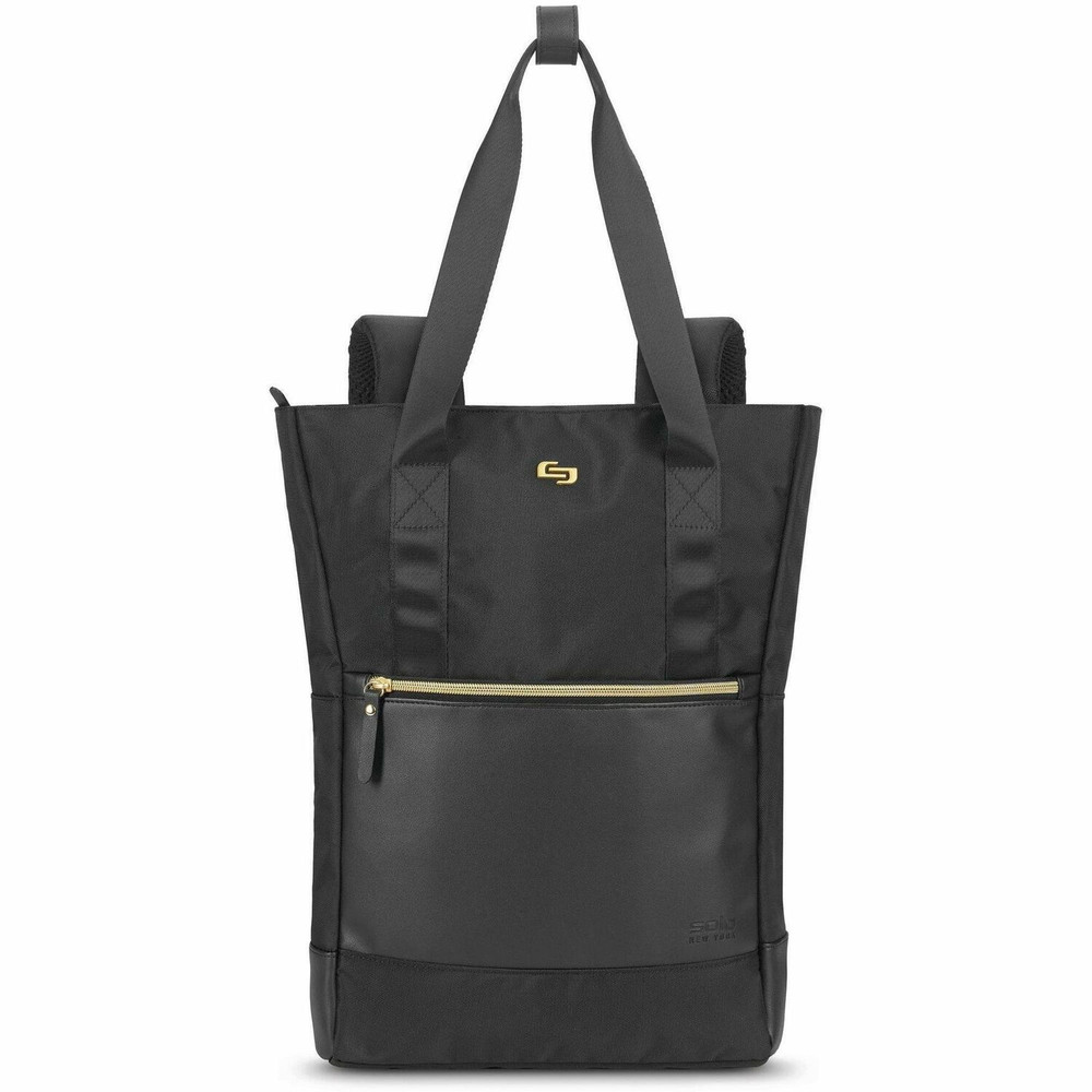 SOLO EXE801-4 Solo PARKER Carrying Case (Tote) for 15.6" Notebook - Classic Black, Gold