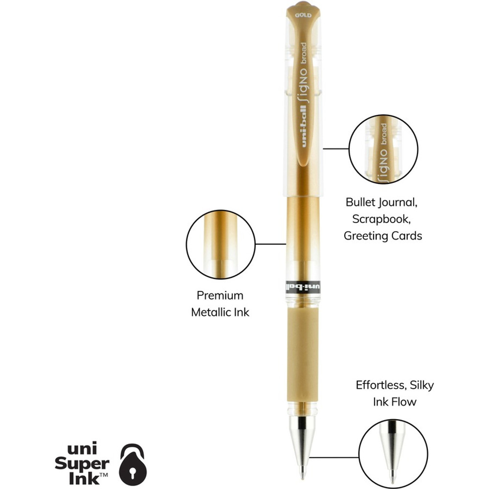 uni-ball Corporation uniball? 70295 uniball&trade; Gel Impact Metallic Ink Pen