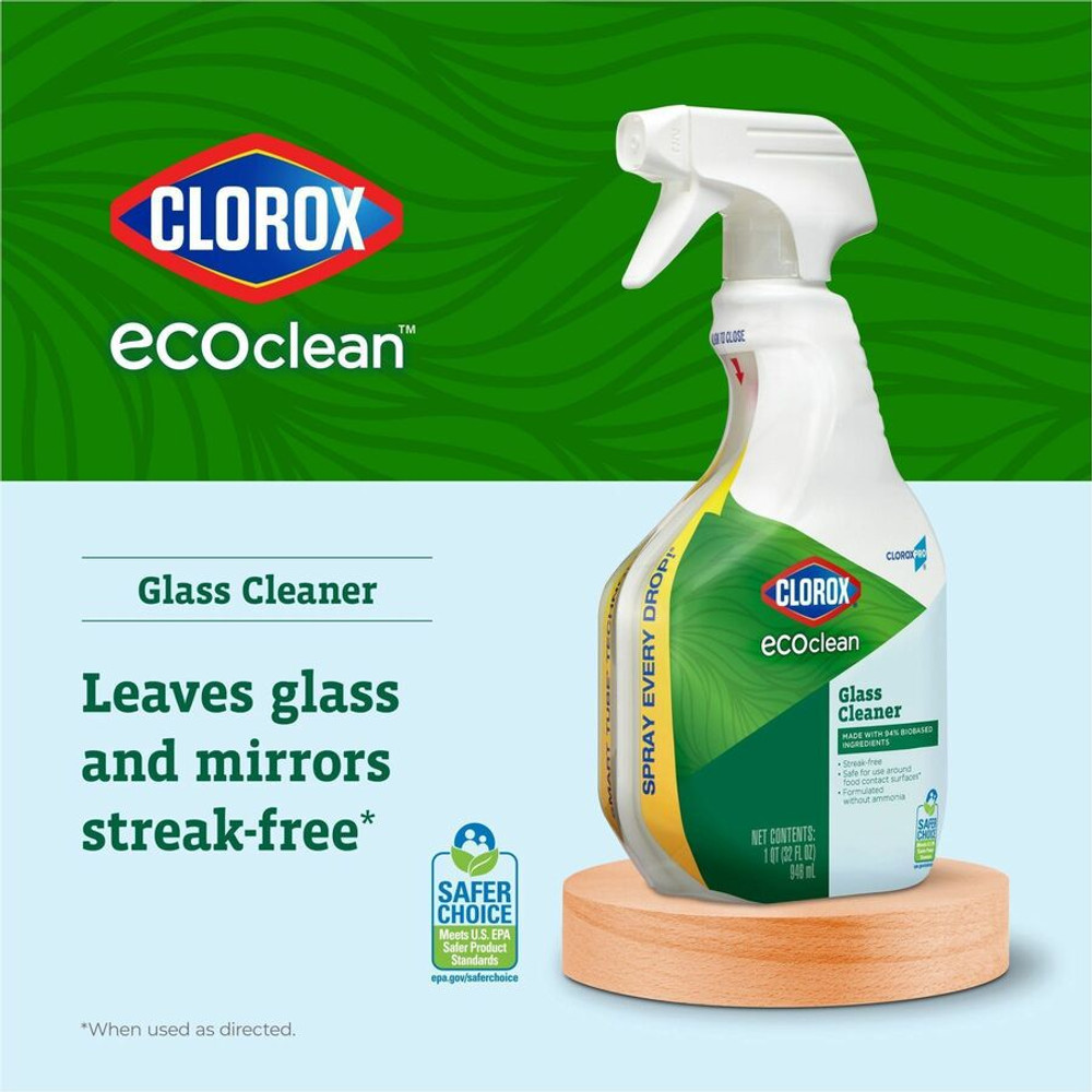 The Clorox Company Clorox 60277CT CloroxPro&trade; EcoClean Glass Cleaner Spray
