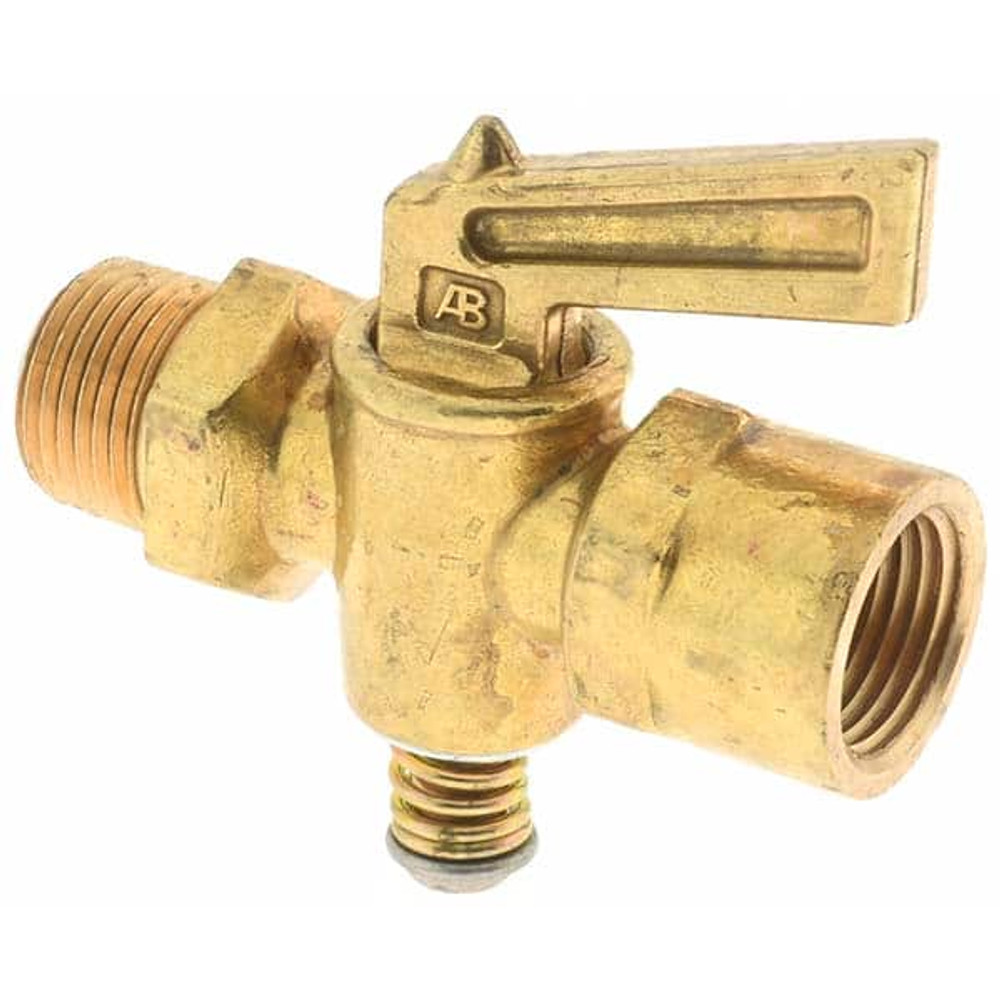 Value Collection BD--11137-2 3/8" Pipe, Ground Plug Drain Drain Cock & Shutoff Valve