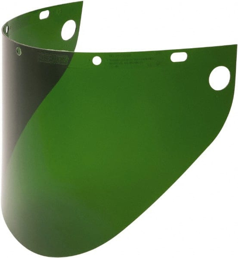 Fibre-Metal 4199DGNBP Face Shield Windows & Screens: Replacement Window, Green, 0.06" Thick