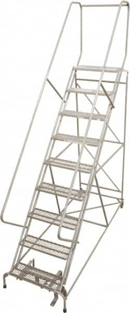 Cotterman D1100183-15 Steel Rolling Ladder: 9 Step