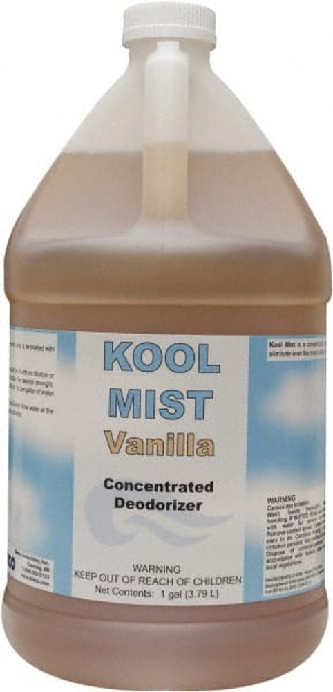 Detco 0984VA-4X1 Kool Mist - Vanilla, 1 Gal, Concentrated Deodorizer