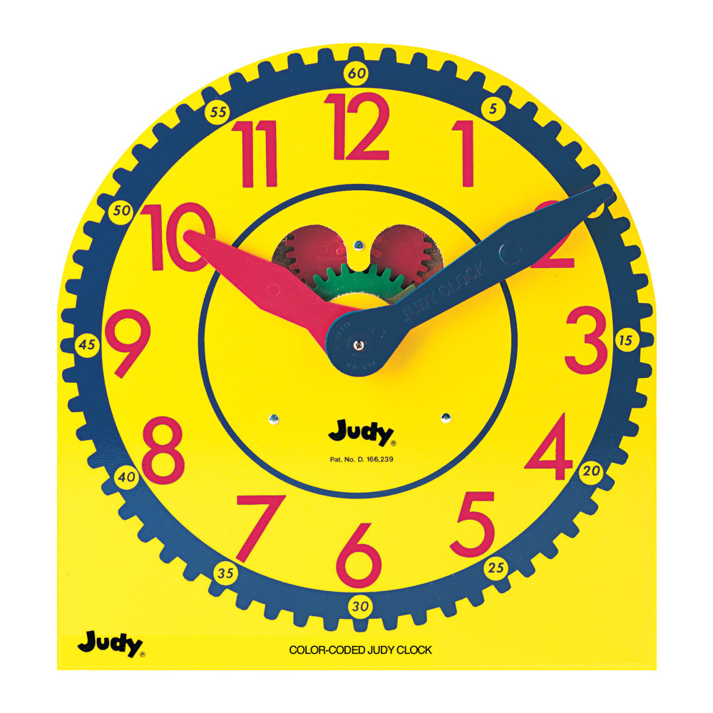 CARSON-DELLOSA PUBLISHING LLC 0768225299 Judy Instructo Color-Coded Judy Clock, Grades K - 3