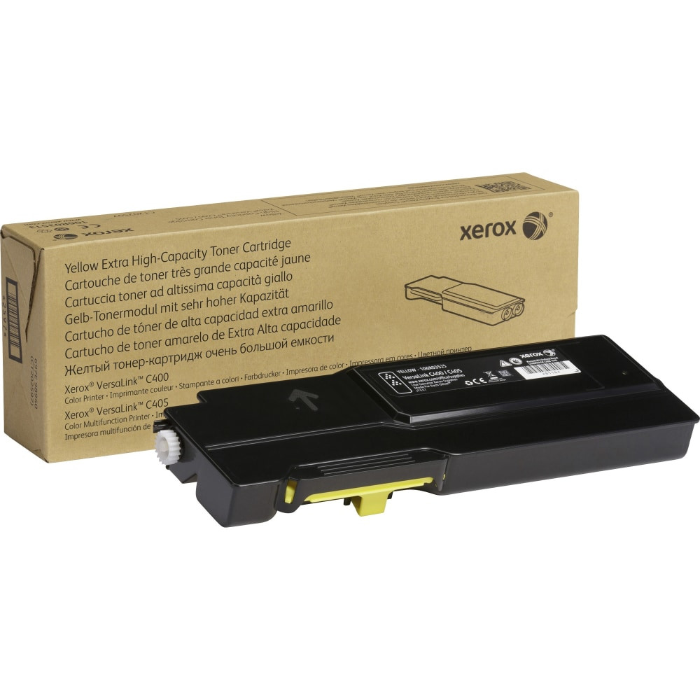 XEROX CORPORATION Xerox 106R03525  Original Extra High Yield Laser Toner Cartridge - Yellow - 1 Each - 8000 Pages