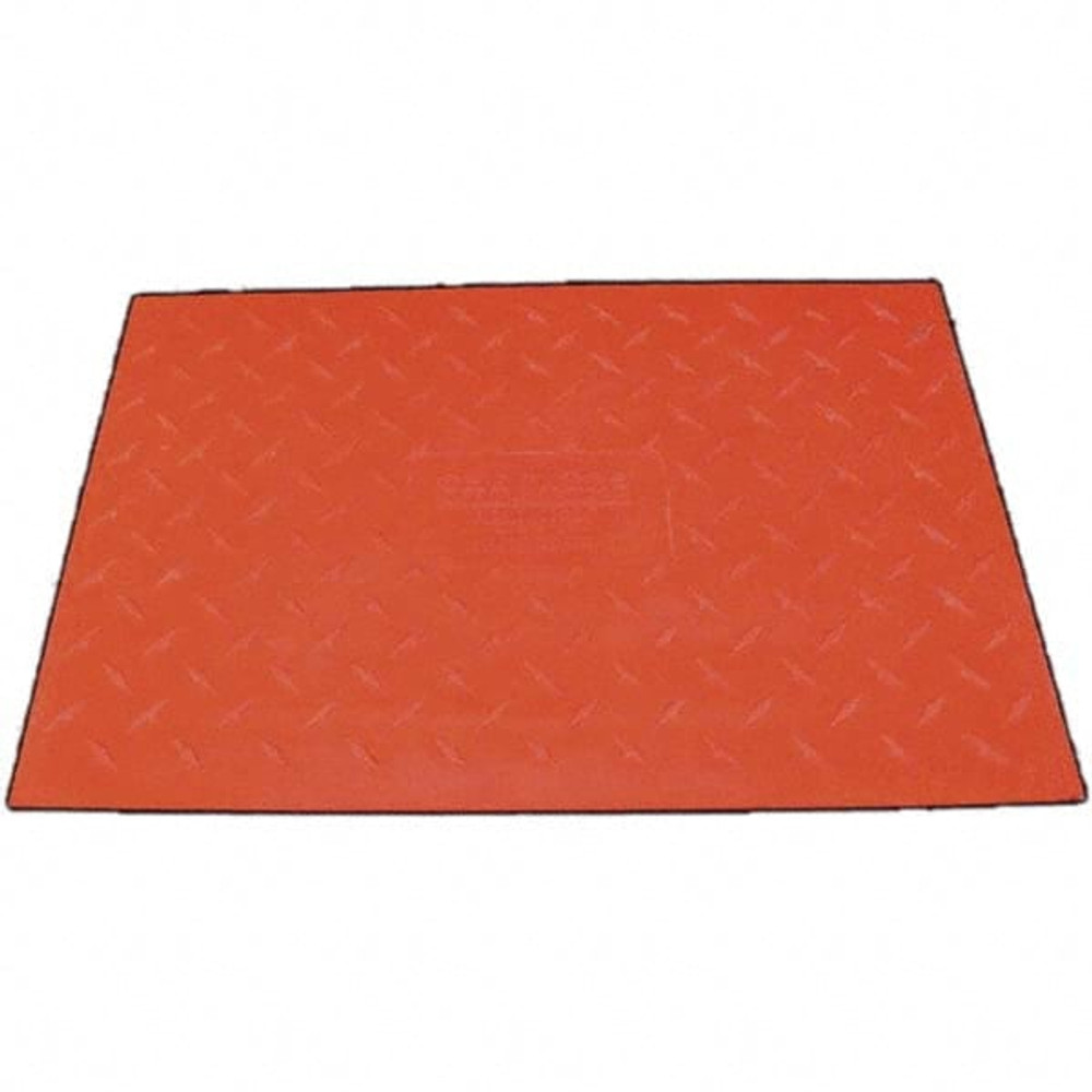 Checkers UHB4045TC Floor Cable Cover: Polyurethane, 1 Channel, 4-1/2" Max Cable Dia