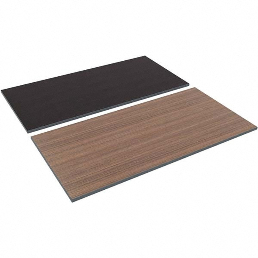 ALERA ALETT6030EW Reversible Laminate Table Top, Rectangular, 59 1/2w X 29 1/2d, Espresso/walnut