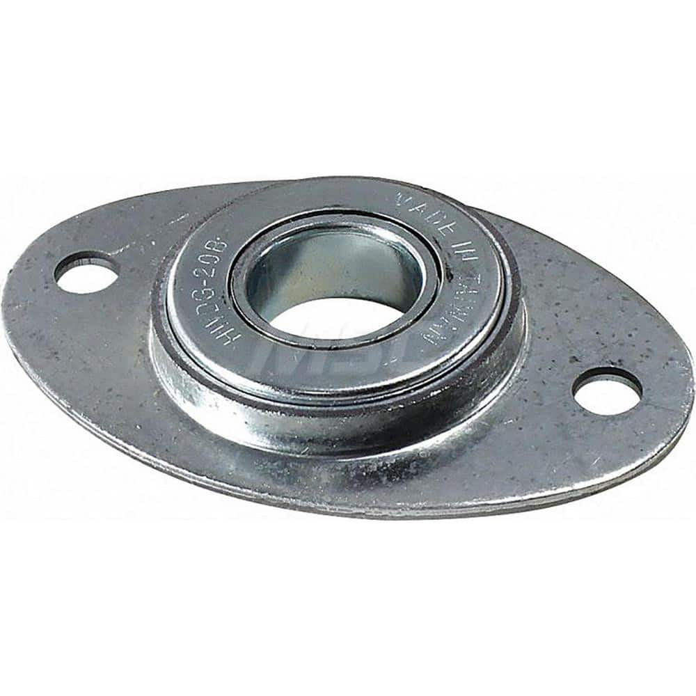 American Garage Door Supply FCU3114 Garage Door Hardware; Hardware Type: Garage Door Football Bearing ; For Use With: Commercial Doors ; Material: Steel ; Hardware Diameter: 1.25 ; Finish: Zinc-Plated