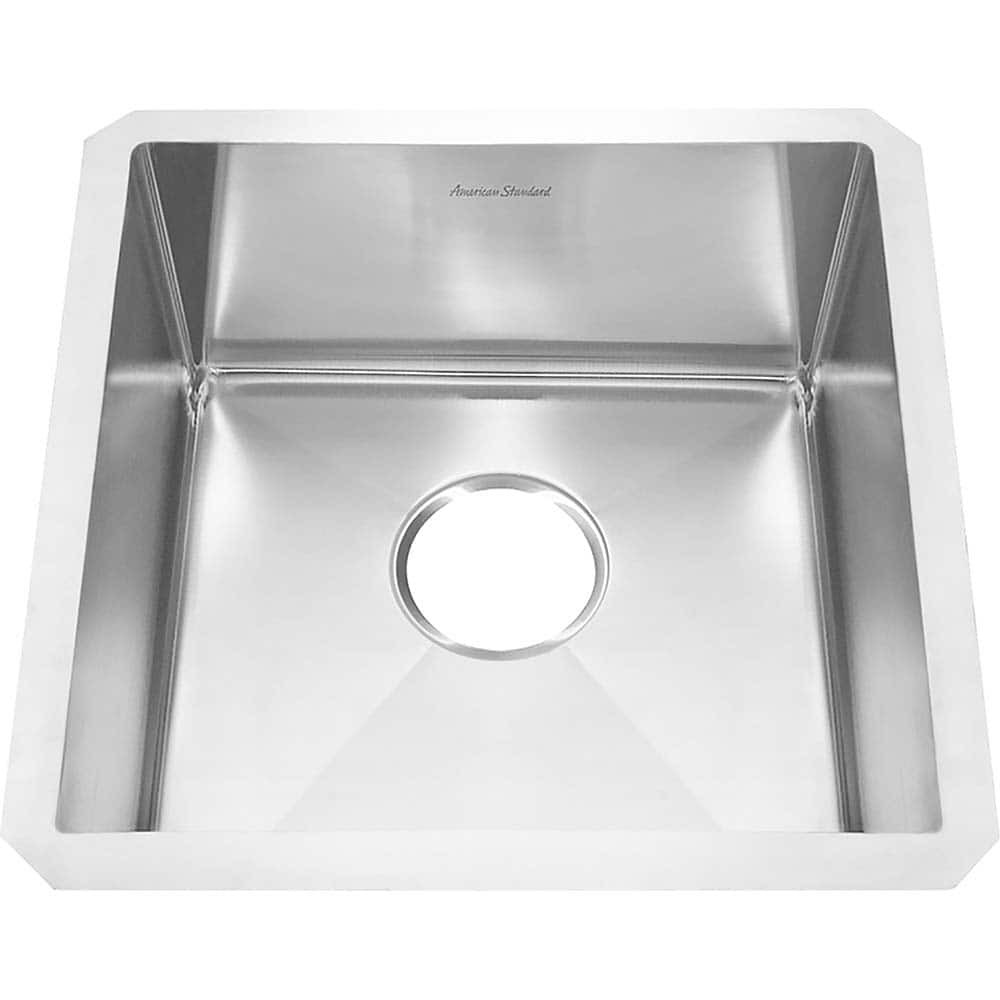 American Standard 18SB8171700075 Single Bowl Stainless Steel Kitchen Sink: Stainless Steel