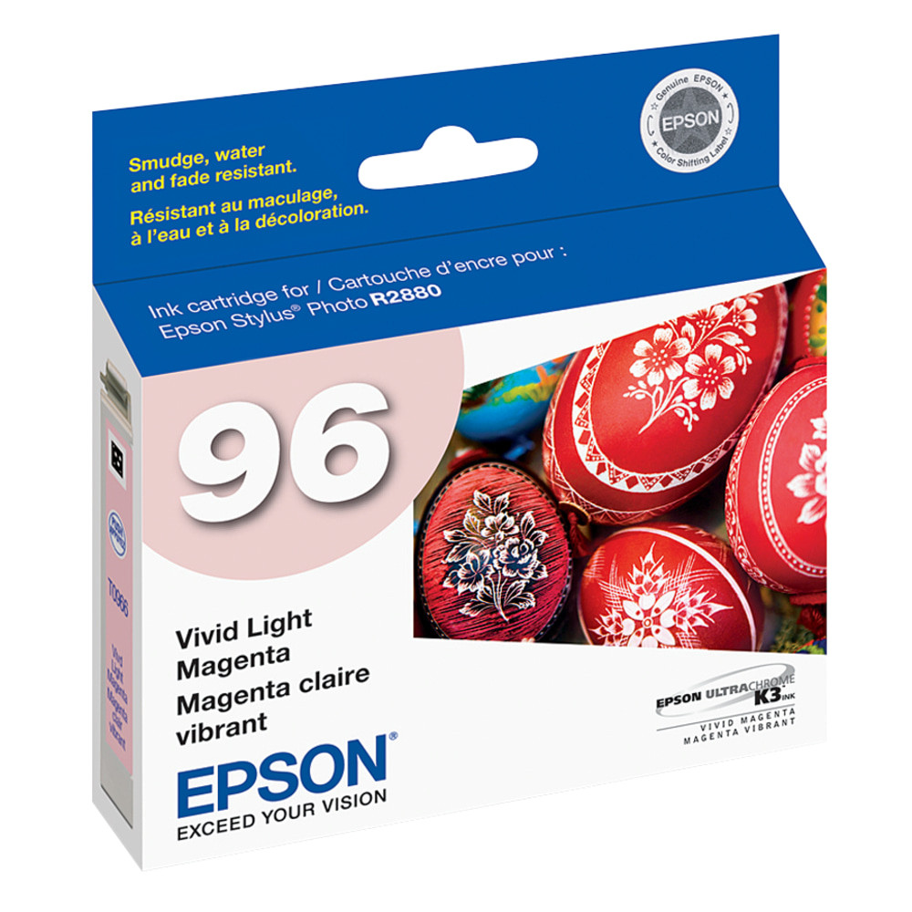 EPSON AMERICA INC. T096620 Epson 96 UltraChrome K3 Vivid Light Magenta Ink Cartridge, T096620