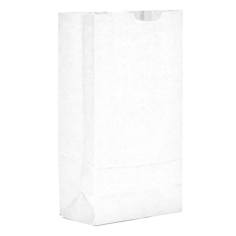 GEN BAGGW10500 Paper Bags; Bag Type: Grocery Bag ; Color: White ; Handle Included: No ; Bag Bottom Type: Flat ; UNSPSC Code: 0024111502