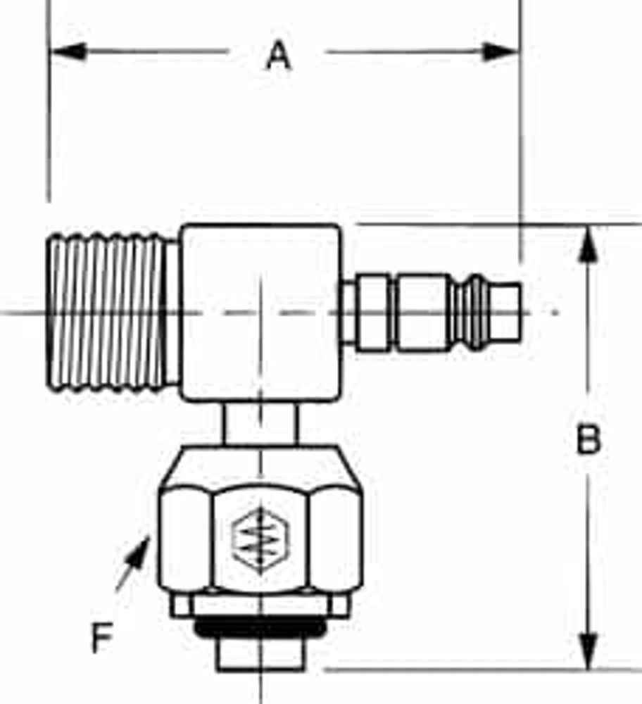 Eaton 75731 Hydraulic Hose Adapter: 7/8-14