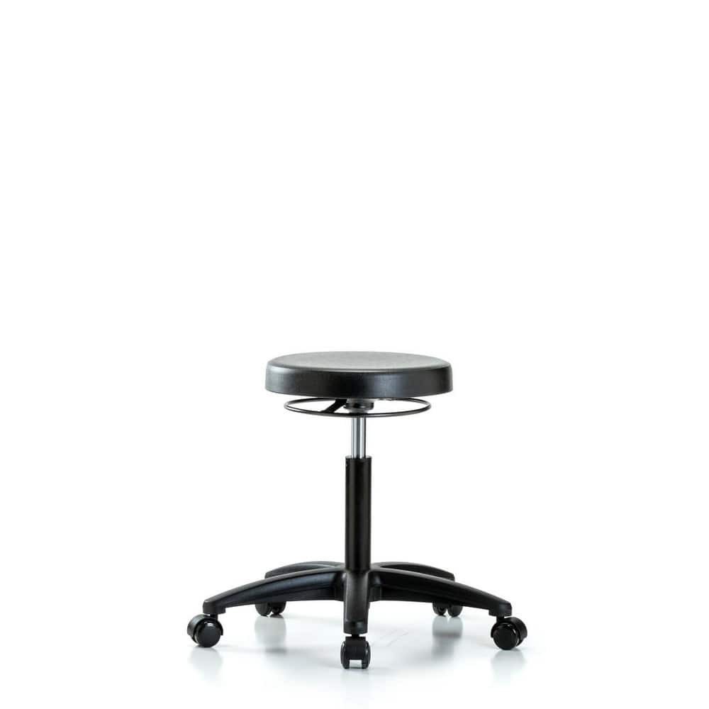 Blue Ridge Ergonomics MSC45084 Lab Stool: Polyurethane, 24" Seat Width, 24" Seat Depth