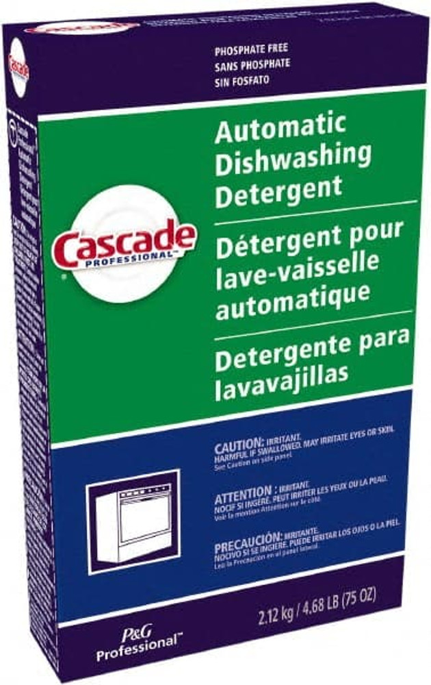 Cascade PGC59535CT Case of (7) 75 oz Boxes Automatic Dishwashing Powder