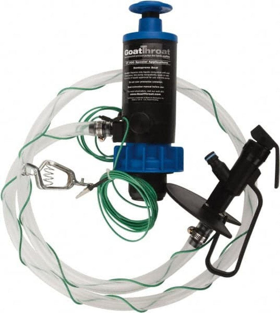 GoatThroat Pumps SCP.200S-GAS 3/8" Outlet, 4 GPM, Polypropylene Hand Operated Transfer Pump