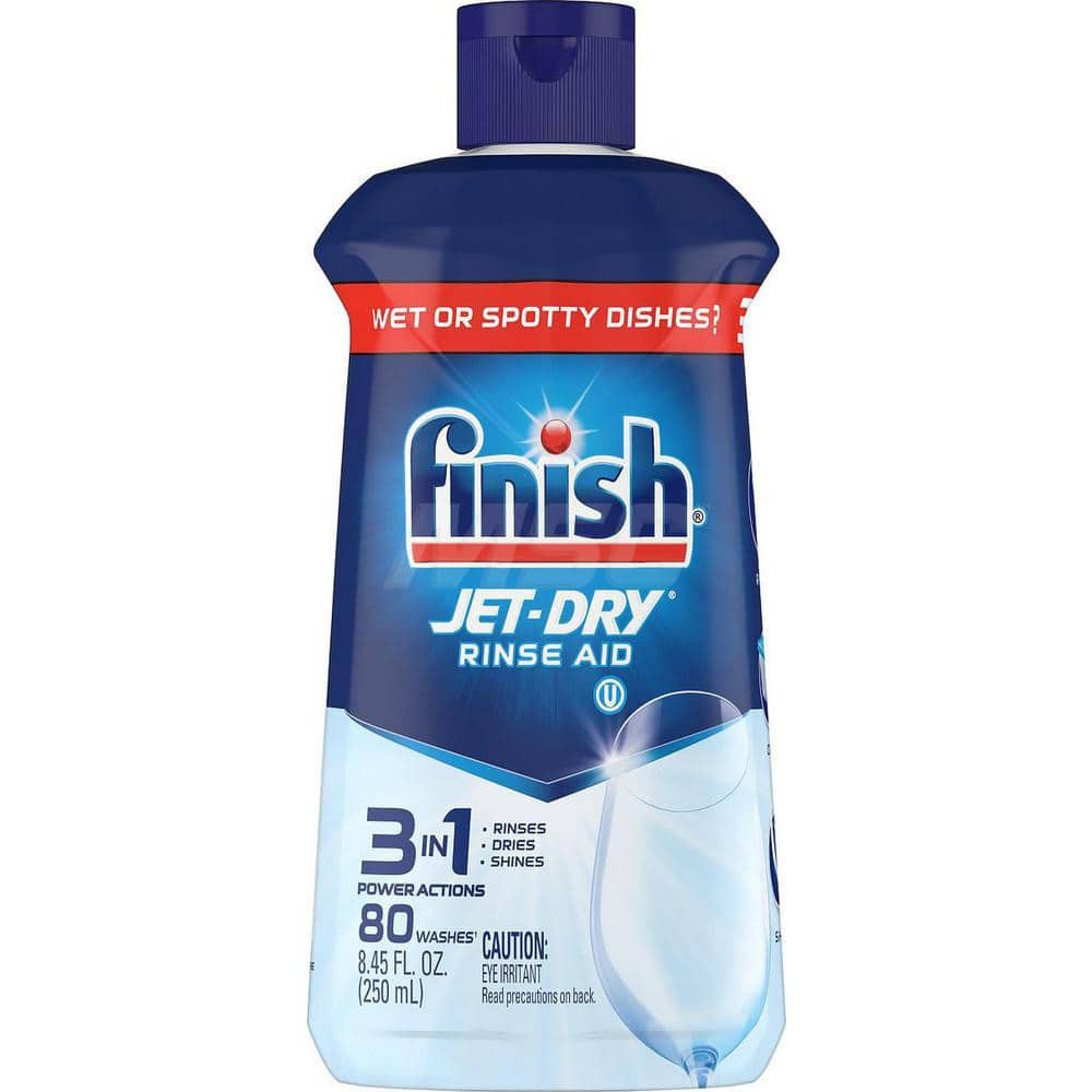 Finish RAC75713 Dish Detergent; Form: Liquid ; Container Type: Bottle ; Container Size (oz.): 8.45 ; Scent: Unscented ; For Use With: Jet-Dry Rinse Agent