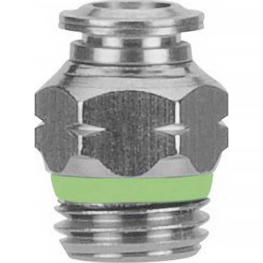 Aignep USA 60005-8-1/4 Push-to-Connect Tube Fitting: 1/4" Thread