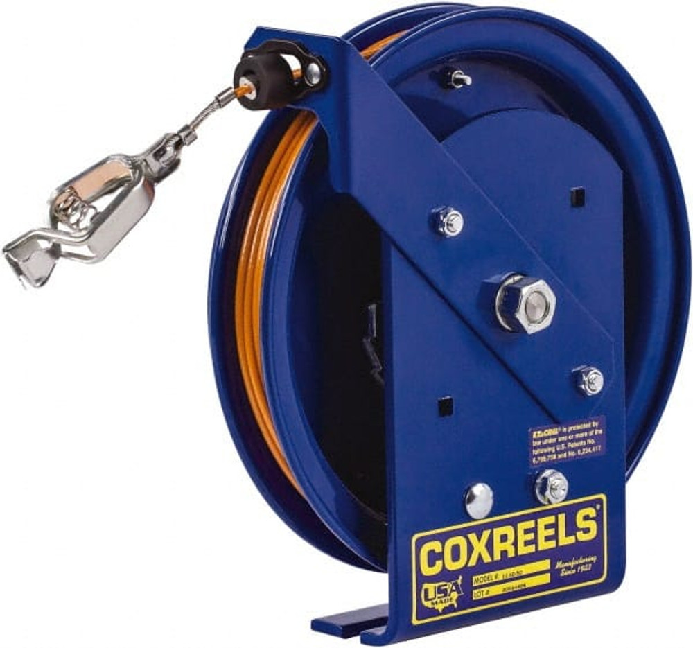 CoxReels EZ-SD-75 5/32 Inch x 75 Ft. Stranded Cable Grounding Reel