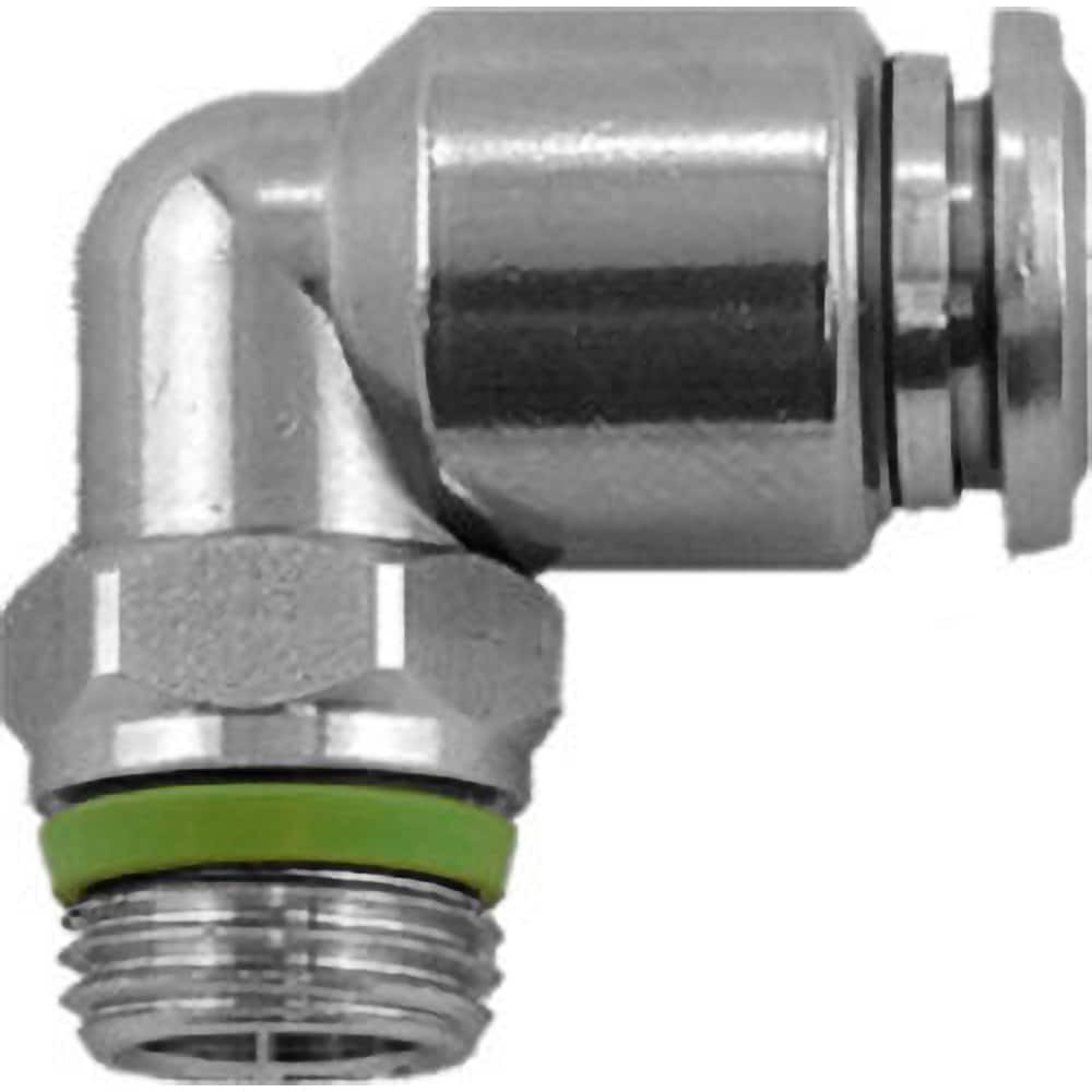 Aignep USA 60111X-10-3/8 Push-to-Connect Tube Fitting: 3/8" Thread