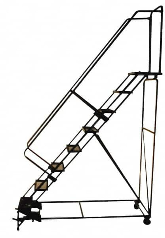 Ballymore SW824GKF Steel Rolling Ladder: 8 Step