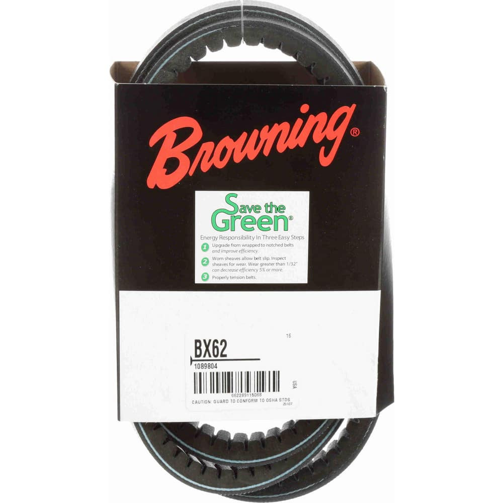 Browning 1089804 V-Belt: Section BX, 65" Outside Length, 21/32" Belt Width