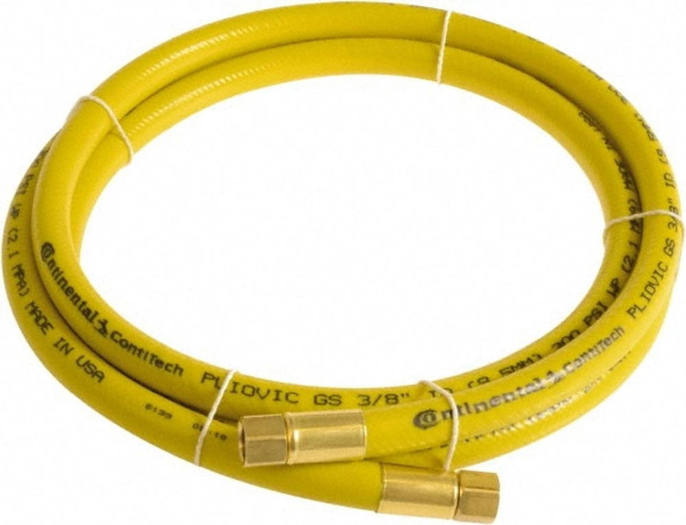 Continental ContiTech PLY03830-10-43 Multipurpose Air Hose: 3/8" ID, 10'