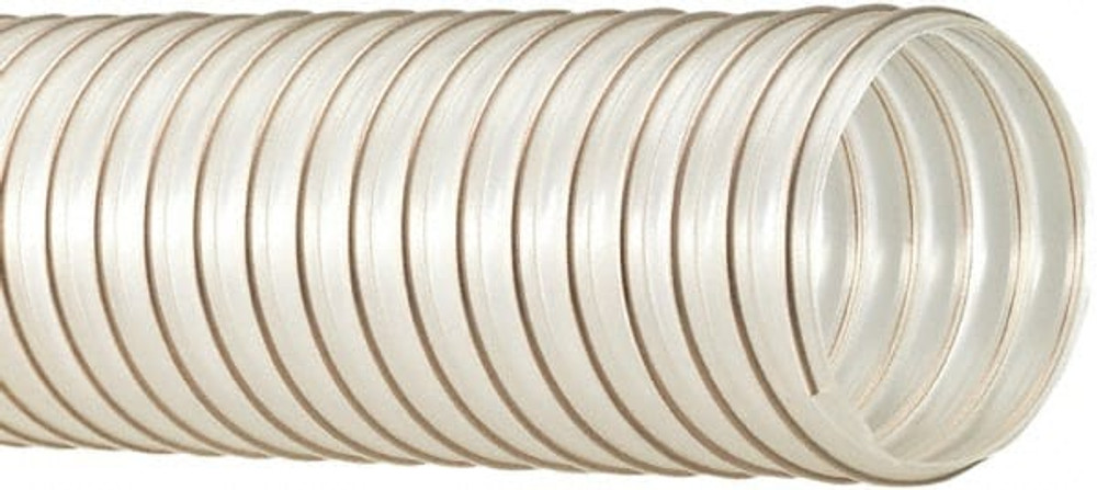 Flexaust 8631120025 Duct Hose: Polyurethane, 12" ID, 2.2 Hg Vac Rating, 10 psi