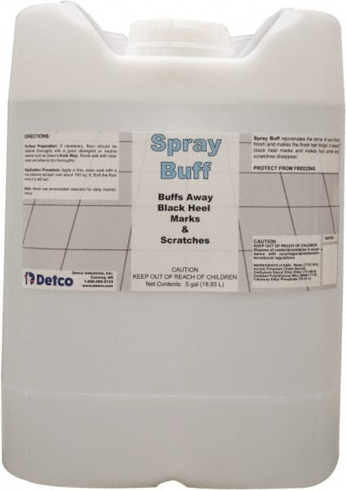 Detco 1626-C05 Spray Buff, 5 Gal Cube