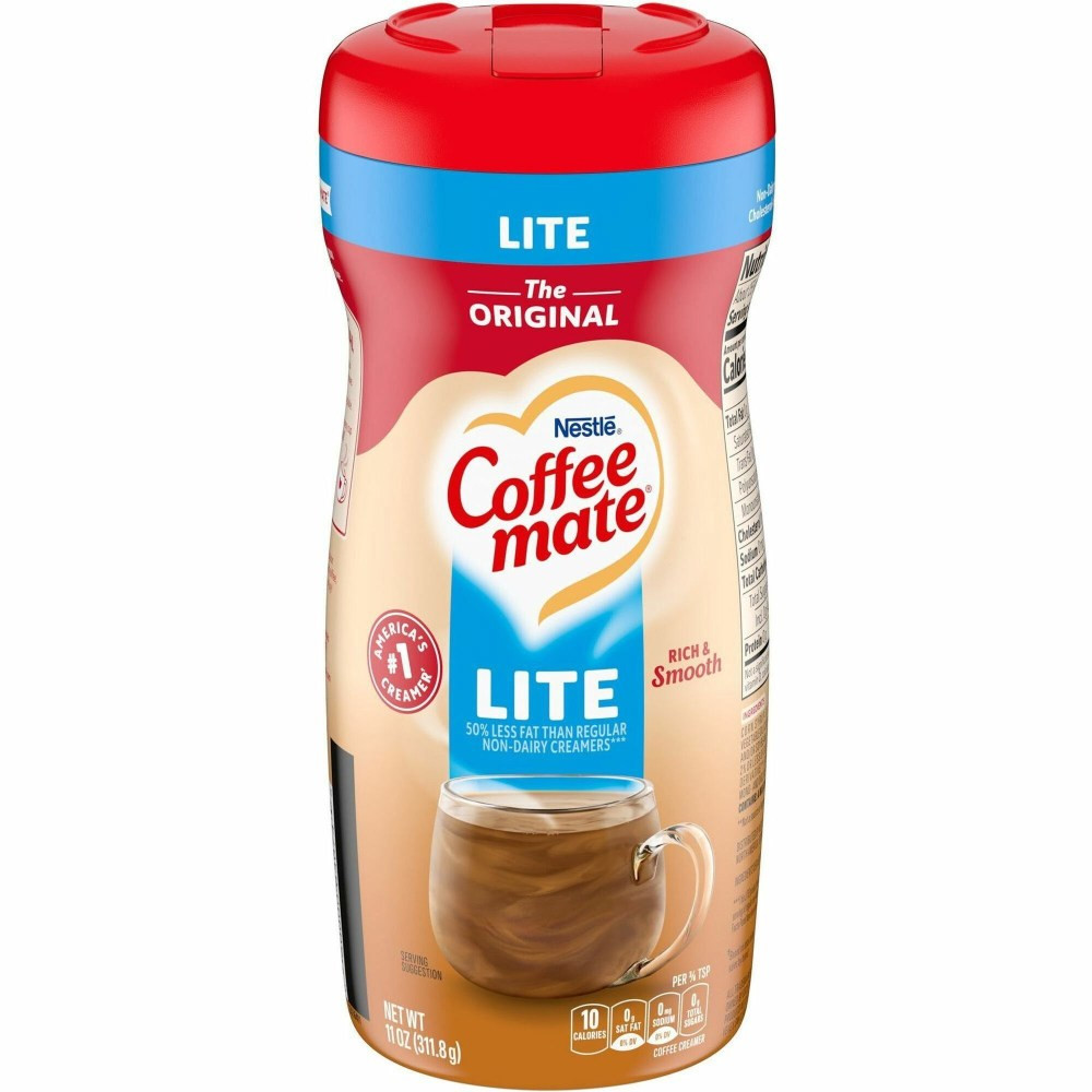 NESTLE WATERS NORTH AMERICA 74185 Nestle Coffee-mate Powdered Creamer Canister, Original Lite, 11 Oz