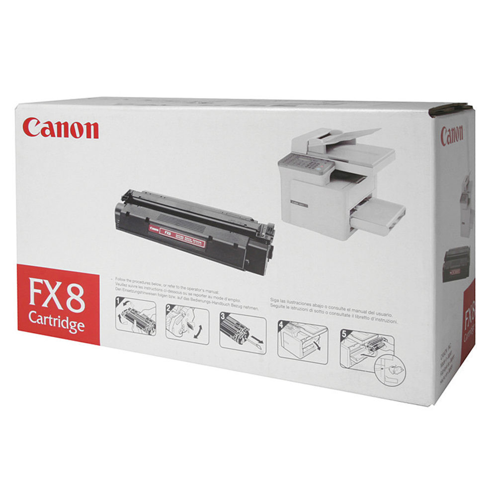 CANON USA, INC. Canon FX8  FX-8 Black Toner Cartridge, 8955A001