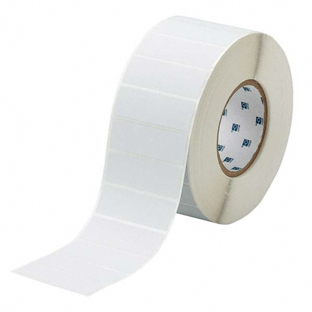 Brady 30136 Label Maker Label: Light Gray, Metallized Polyester, 3,000 per Roll