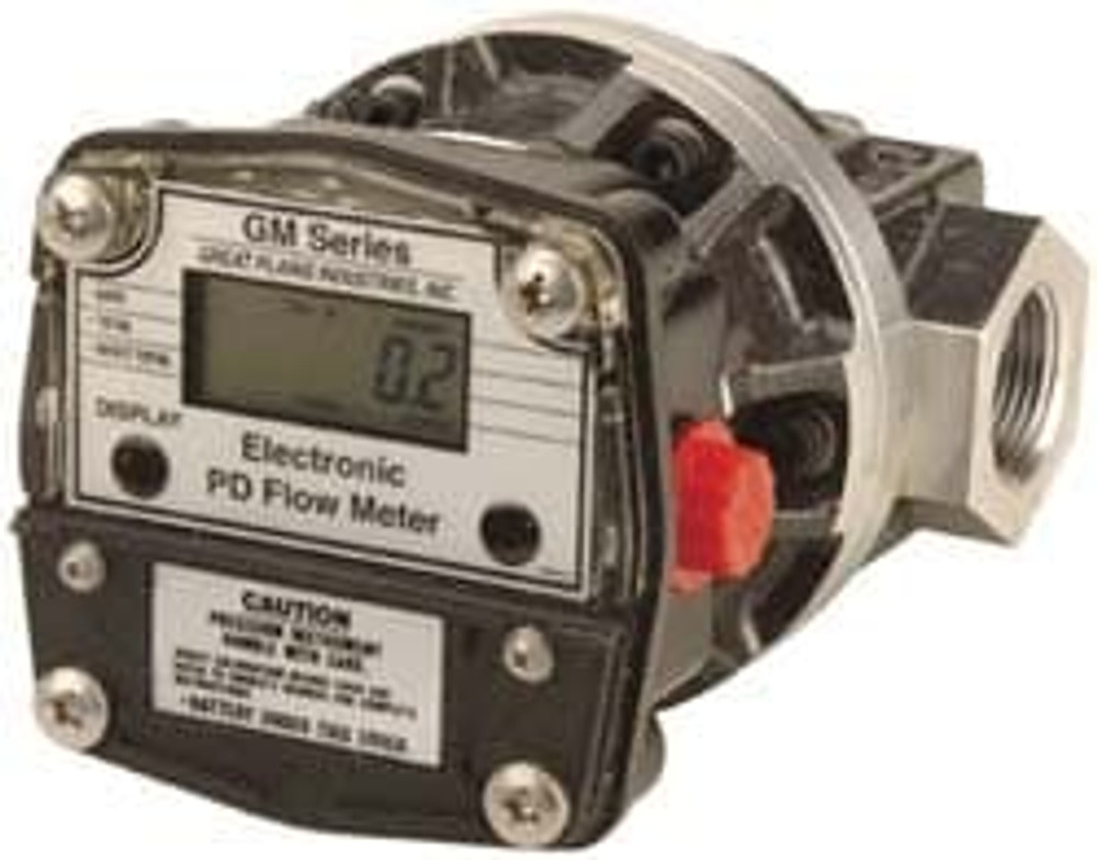 GPI OM025S003-222G5 1" FNPT Port Oval Gear Flowmeter