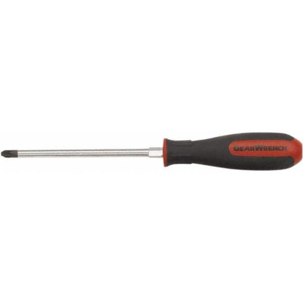 GEARWRENCH 80045H PZ.2 Point, 4" Blade Length Posidrive Screwdriver