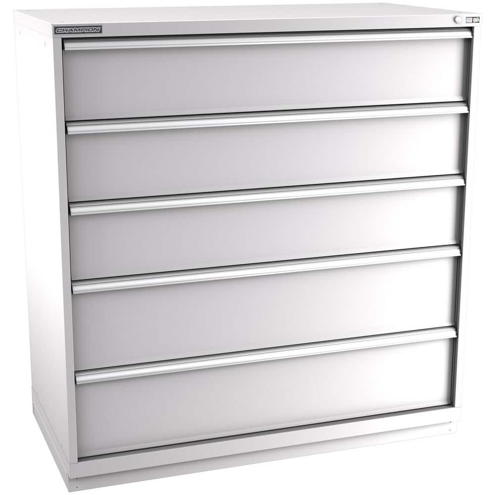 Champion Tool Storage DS2700501ILC-LG Storage Cabinets; Cabinet Type: Welded Storage Cabinet ; Cabinet Material: Steel ; Width (Inch): 56-1/2 ; Depth (Inch): 22-1/2 ; Cabinet Door Style: Solid ; Height (Inch): 59-1/2