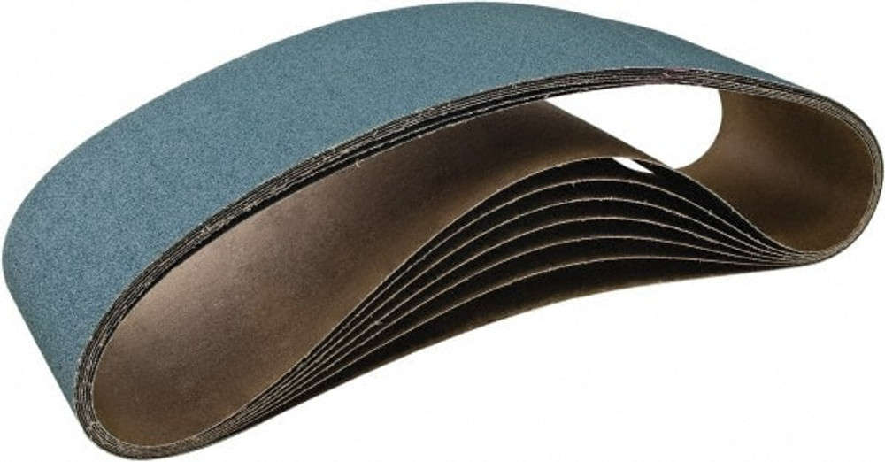 CGW Abrasives 61544 Abrasive Belt:  3/4" Wide, 18" OAL, 40 Grit, Zirconia Alumina