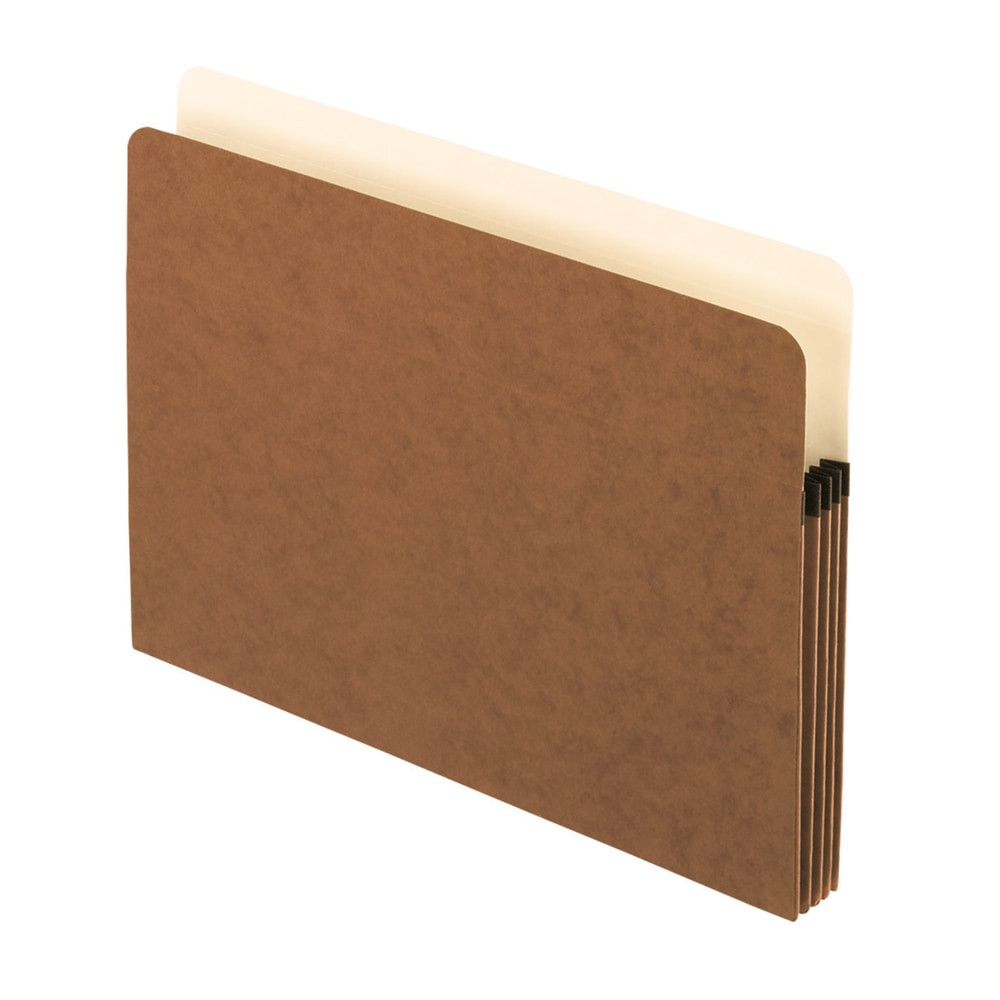 TOPS BRANDS 1524EOX Pendaflex Standard File Pockets, 3 1/2in Expansion, Letter Size, Redrope, Box Of 25 Pockets