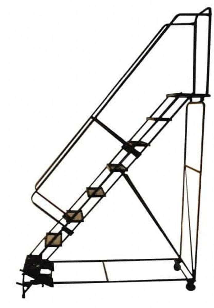 Ballymore SW824GSU 8-Step Steel Step Ladder: 113" High