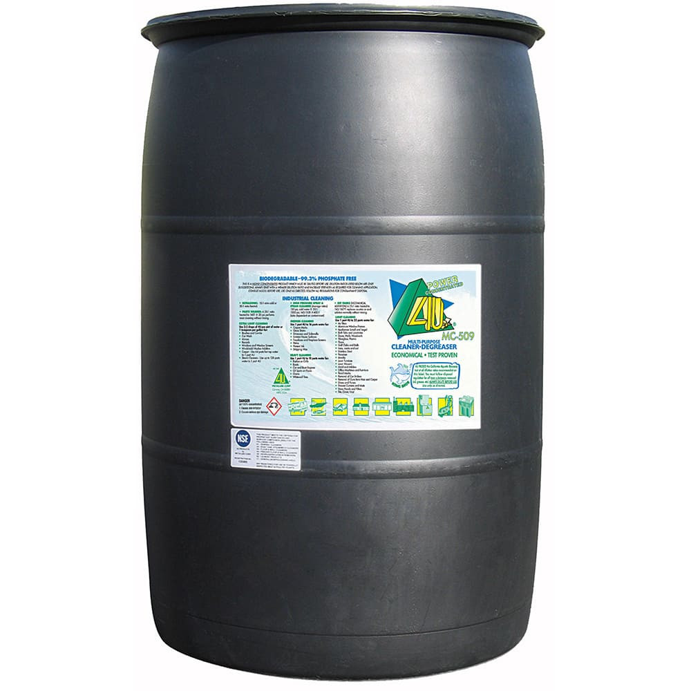 4U MC509/55 All-Purpose Cleaner: 55 gal Drum