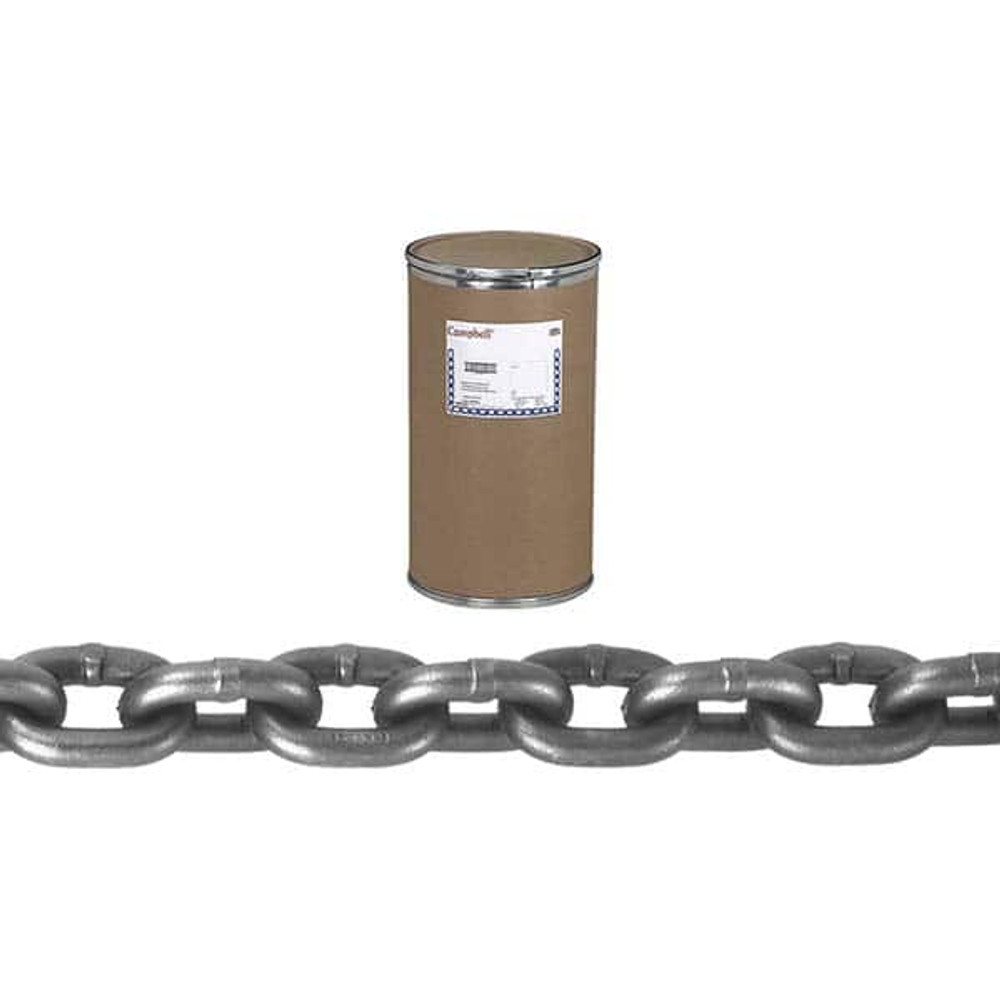 Campbell 0400512 Welded Chain; Link Type: Alloy ; Overall Length: 500cm; 500in; 500yd; 500mm; 500m; 500ft ; Inside Length (Decimal Inch): 0.9400 ; Inside Length (mm): 0.94 ; Inside Width (mm): 0.46 ; Inside Length: 0.94mm; 0.94in