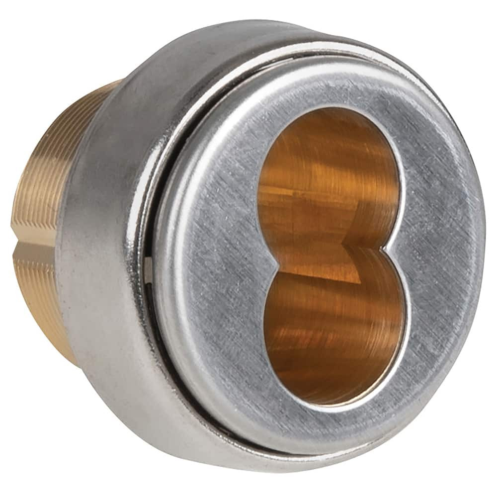 Corbin Russwin 1070-112-A01-7 Cylinders; Type: Mortise ; Keying: Less Core ; Number of Pins: 7 ; Finish/Coating: Satin Chrome