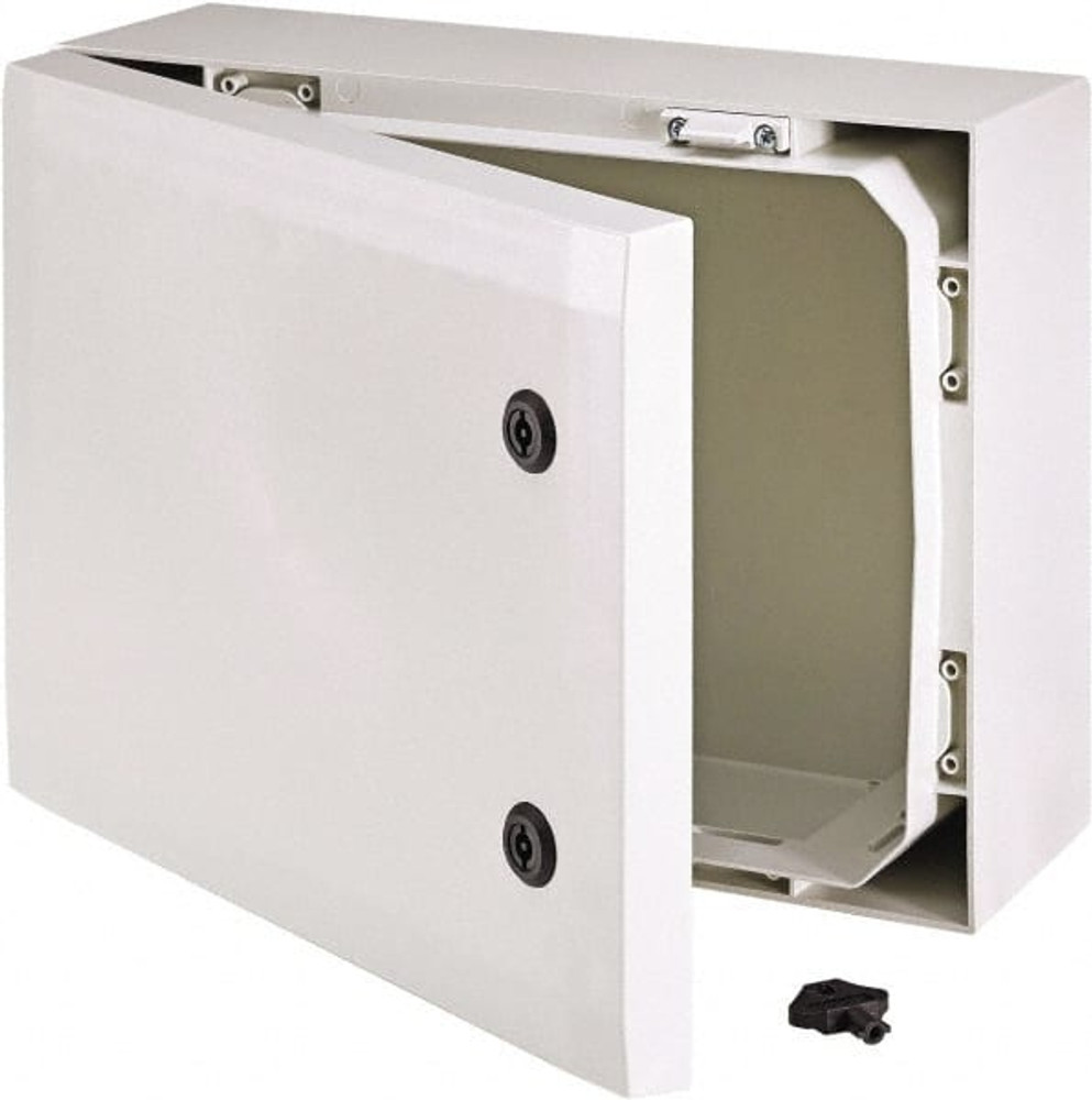 Fibox ARCA507030NoMP Standard Electrical Enclosure: Polycarbonate, NEMA 4 & 4X