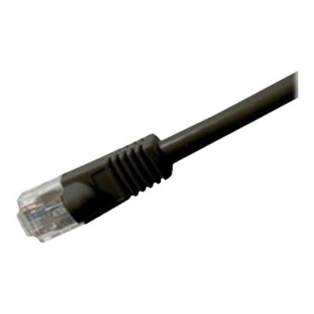 VCOM INTERNATIONAL MULTI MEDIA Comprehensive CAT6-7BLK  HR Pro - Patch cable - RJ-45 (M) to RJ-45 (M) - 7 ft - UTP - CAT 6 - molded, snagless, stranded - black