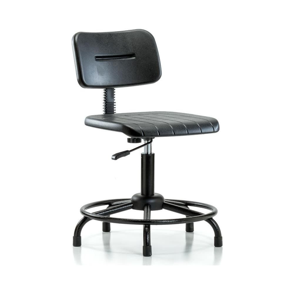 Blue Ridge Ergonomics MSC40006 Task Chair: Polyurethane, Black