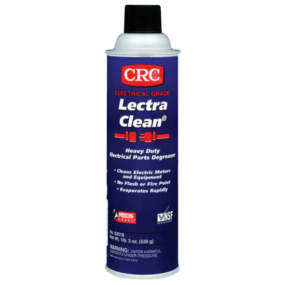 CRC INDUSTRIES, INC. CRC 02018  Lectra Clean Heavy-Duty Aerosol Degreaser, 19 Oz Can