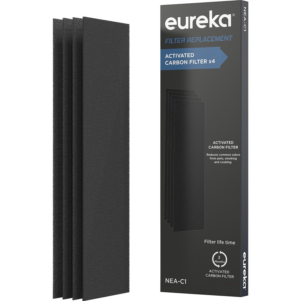 MIDEA AMERICA CORPORATION C1 Eureka Air 3-in-1 Purifier Pre-Filter - HEPA/Activated Carbon - Remove Odor, Remove Dust - 6.1in Height x 1.6in Width