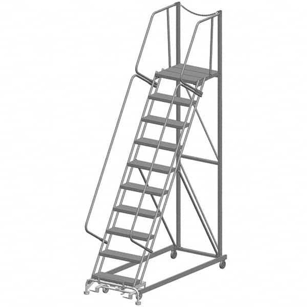 Ballymore 103214PKF RE-EX Steel Rolling Ladder: 10 Step