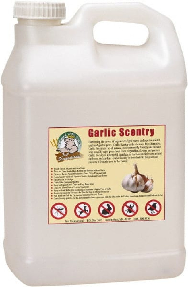 Bare Ground Solutions GCS-2.5P Garlic Scentry 2.5 Gallon Bottle Garlic Concentrate to repel unwanted animals