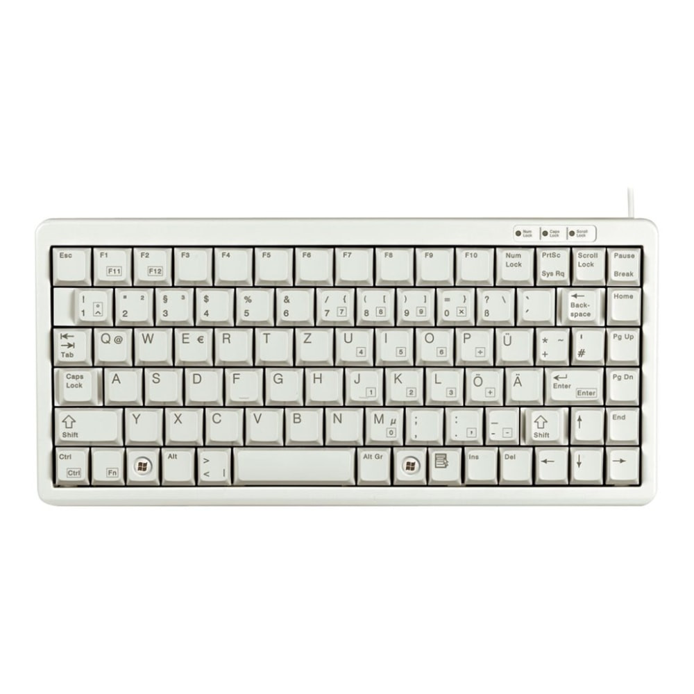 CHERRY GMBH CHERRY G84-4100LCAUS-0  ML4100 - Keyboard - PS/2, USB - US - light gray