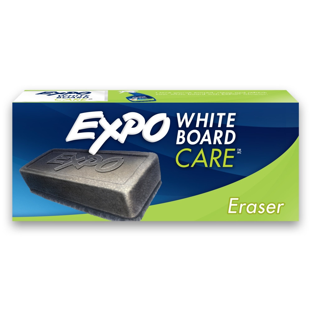 Use and re-use eraser - soap and water keep it clean!  Fully washable for quality erasing every time. Dont worry if you have done a lot of erasing already - the soft-pile eraser can be cleaned easily with soap and water, extending its superior erasing abilities.  Lightweight for easy use. Because of its lightweight design, moving eraser against vertical dry-erase surfaces is nearly effortless!  2in x 5in for easy, hand-size grip. Narrow enough to fit easily in your hands, allowing you to get a comfortable grip while erasing.